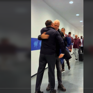 Marius Șumudică a venit cu crucea la FCSB - Rapid, foto: TikTok Rapid