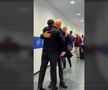 Marius Șumudică a venit cu crucea la FCSB - Rapid, foto: TikTok Rapid