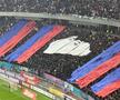 Scenografia vulgară afișată de Peluza Nord și răspunsul ironic al rapidiștilor » Cum a arătat duelul peluzelor la FCSB - Rapid