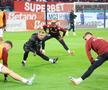 FCSB - RAPID »  Imagini de la încălzirea trupei lui Marius Șumudică