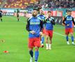 FCSB - RAPID » Imagini de la încălzirea roș-albaștrilor