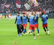 FCSB - RAPID » Imagini de la încălzirea roș-albaștrilor