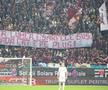 FCSB - Rapid » Mesajele afișate de cele două galerii la derby, foto: GSP