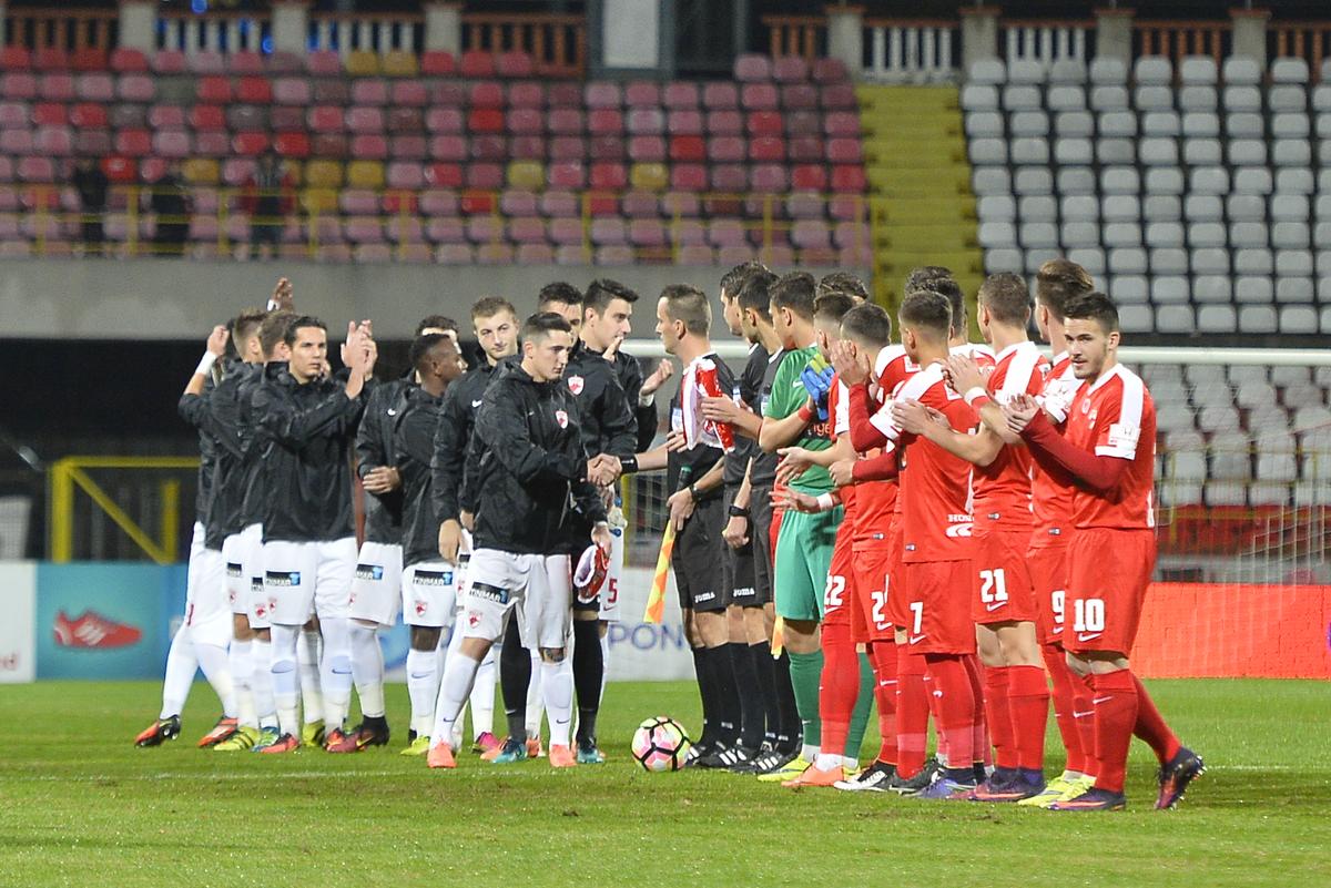 Dinamo - Dinamo II, anomalia din 2016, din „16-imile” Cupei României