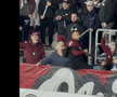 Imagini virale în Giulești! A venit cu bunica la meci și a fluturat eșarfa în galerie: reporterul GSP a surprins cele mai tari cadre