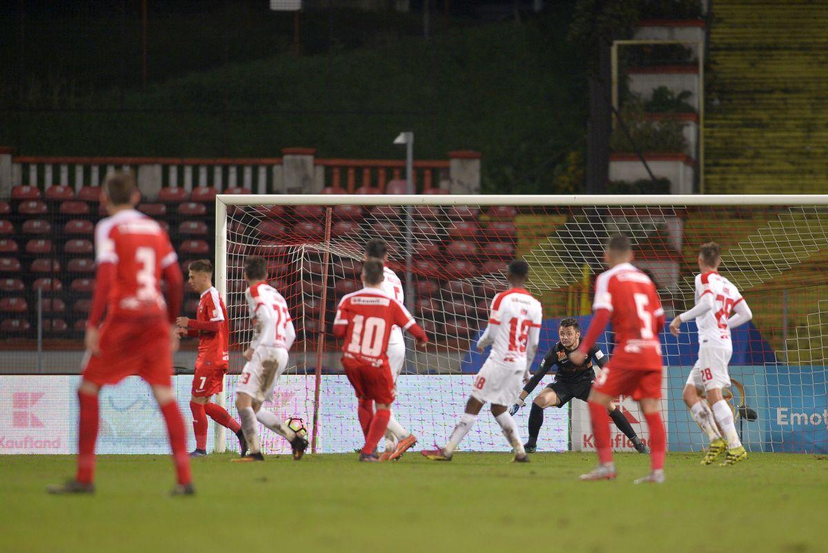 Dinamo - Dinamo II, anomalia din 2016, din „16-imile” Cupei României