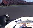 Incident la pista la Marele Premiu al Mexicului