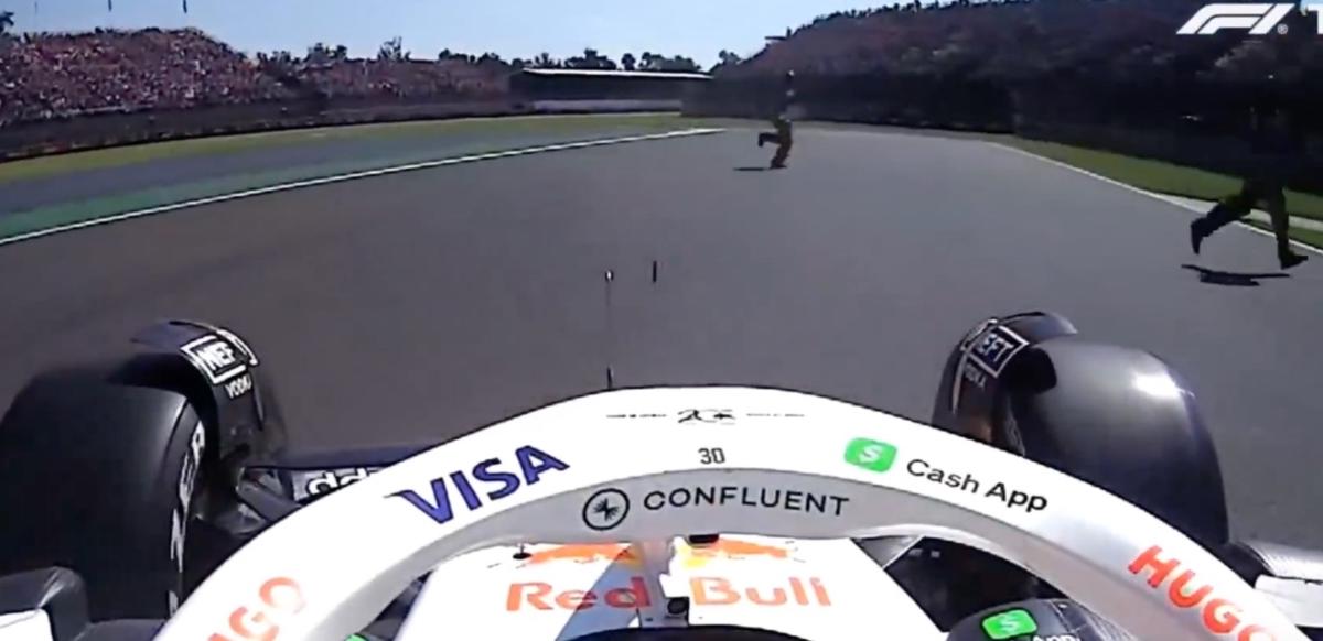 Incident la pista la Marele Premiu al Mexicului