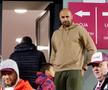 Marius Copil, în tribune la Rapid - Unirea Slobozia / Foto: Andrei Furnigă GSP