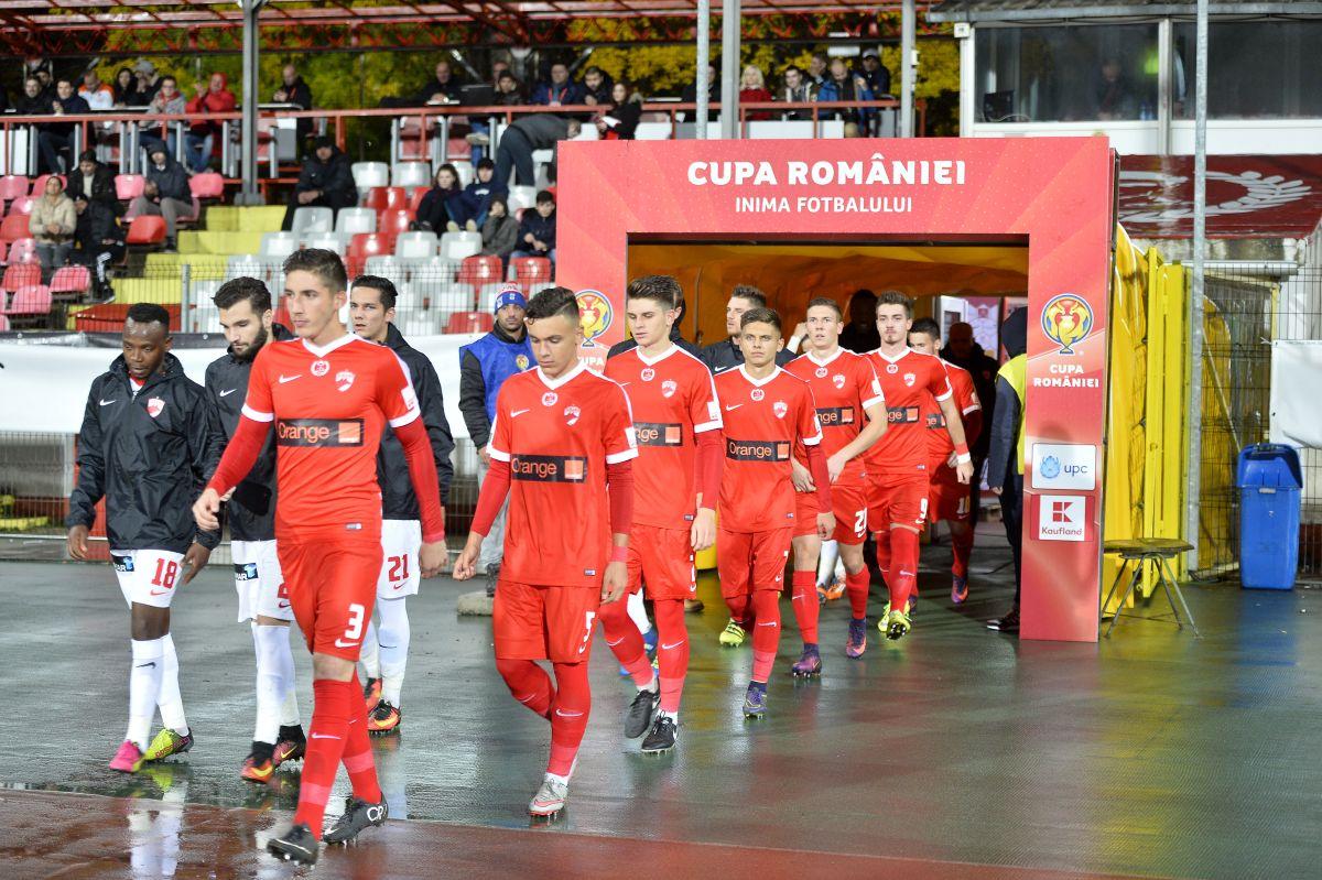 Dinamo - Dinamo II, anomalia din 2016, din „16-imile” Cupei României