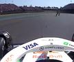 Incident la pista la Marele Premiu al Mexicului