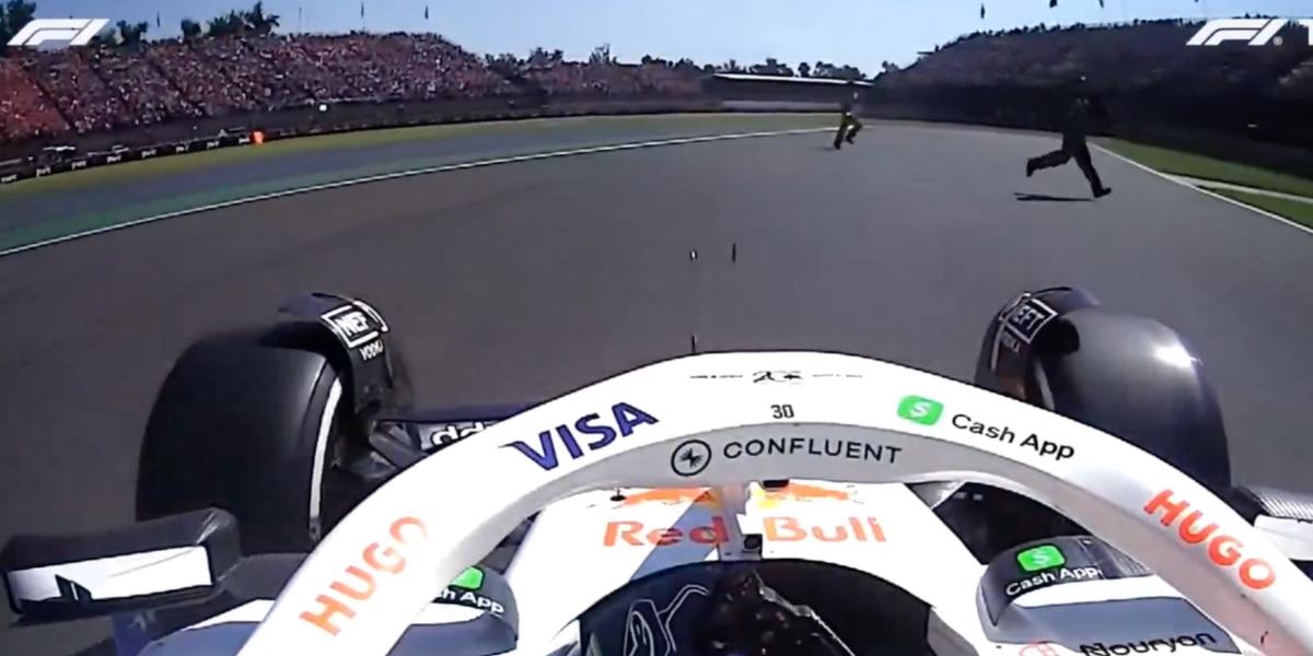 Incident la pista la Marele Premiu al Mexicului
