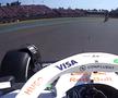 Incident la pista la Marele Premiu al Mexicului