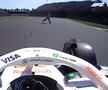 Incident la pista la Marele Premiu al Mexicului