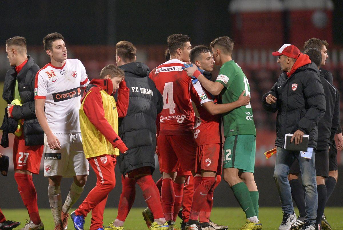 Dinamo - Dinamo II, anomalia din 2016, din „16-imile” Cupei României