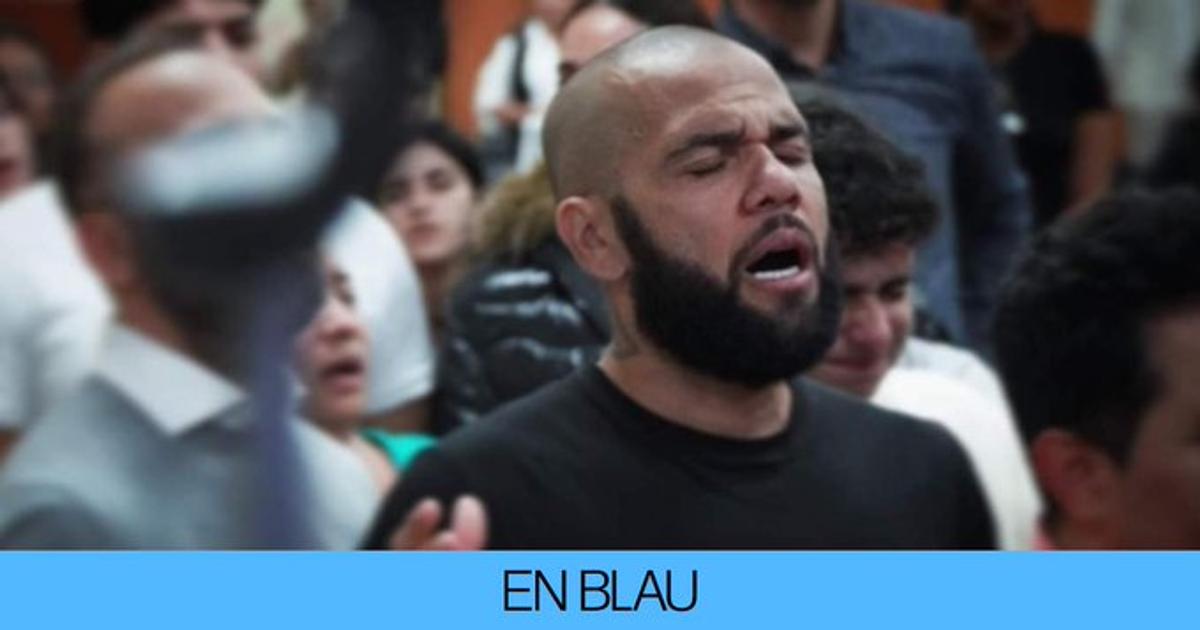 Dani Alves a devenit predicator în biserică / foto: capturi X