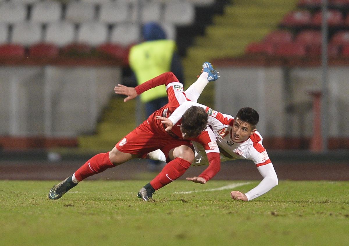 Dinamo - Dinamo II, anomalia din 2016, din „16-imile” Cupei României