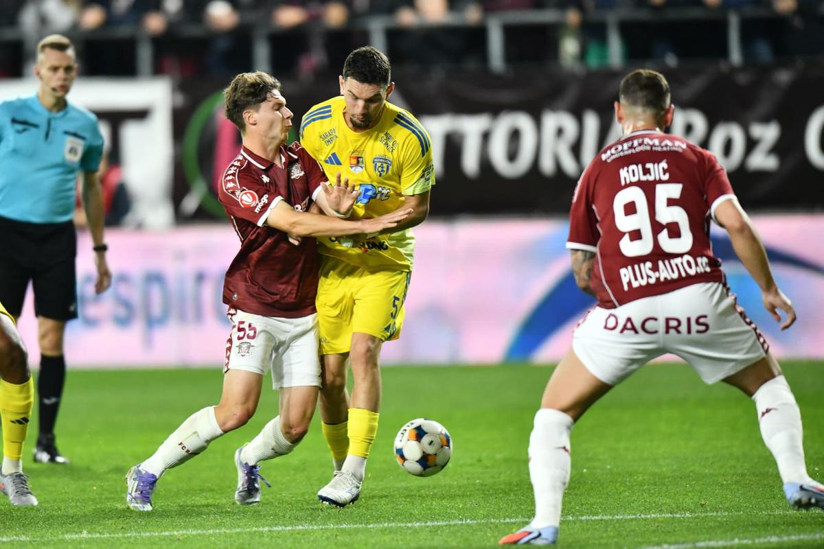 Rareș Pop, gol în Rapid - Unirea Slobozia