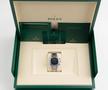 Rolex Cosmograph Daytona „Blue Sapphire”, cu cadran din obsidian și lunetă încrustată cu 36 de safire albastre/ Foto: wristaficionado.com