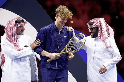 Jannik Sinner, la Six Kings Slam 2025 // foto: Guliver/gettyimages