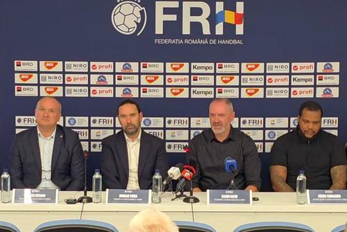 Sandu Iacob și Cedric Sorhaindo, prezentați oficial de FRH/ Foto: Captură YouTube