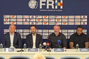 Naționala masculină de handbal a României are un nou selecționer! A fost prezentat oficial