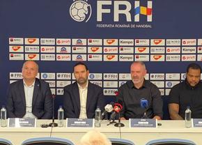 Naționala masculină de handbal a României are un nou selecționer! A fost prezentat oficial