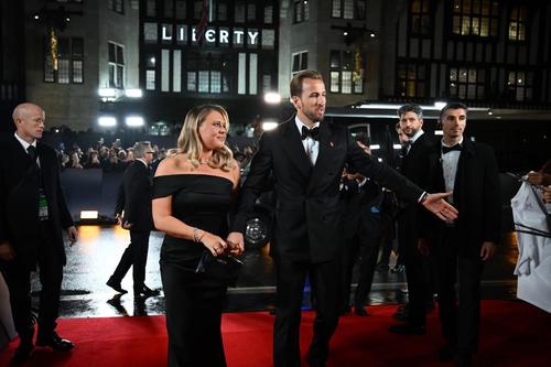 Harry Kane și Katie pe covorul roșu, la începutul unei seri de vis / Foto: Imago