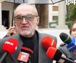 Gigi Becali, la înmormântarea lui Viorel Păunescu