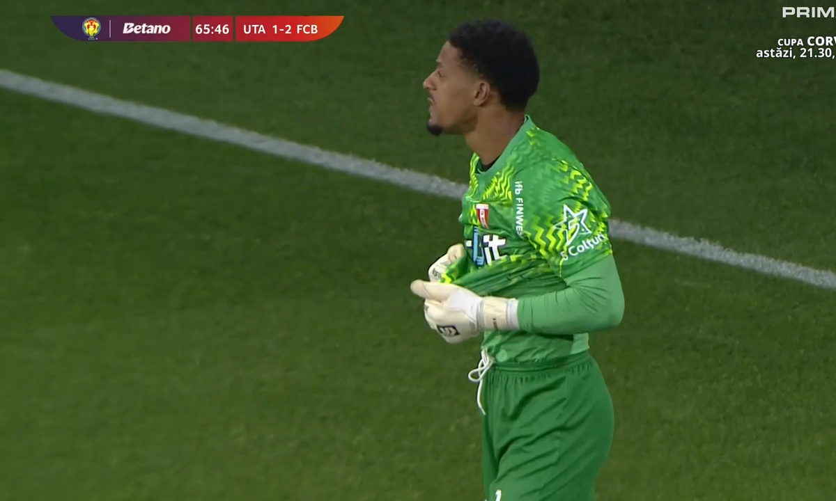 Marcio Rosa, lovit în UTA - FC Botoșani
