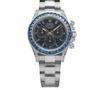 Rolex Cosmograph Daytona „Blue Sapphire”, cu cadran din obsidian și lunetă încrustată cu 36 de safire albastre/ Foto: wristaficionado.com
