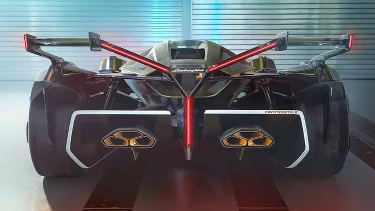 VIDEO+FOTO Care Tesla? Noul Lamborghini arată ca un Batmobile al viitorului
