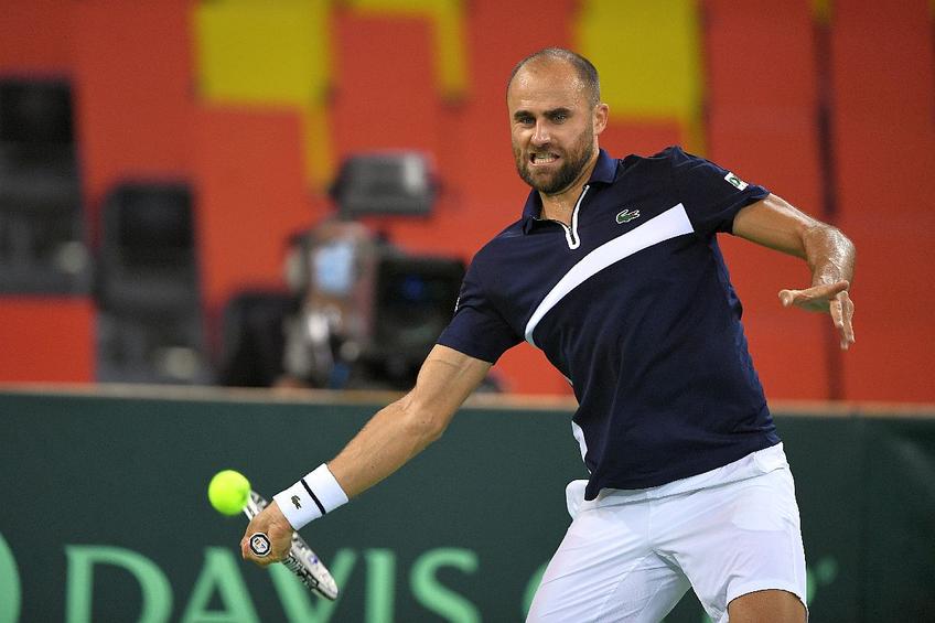 Marius Copil vs. Conner Huertas del Pino / FOTO: Raed Krishan