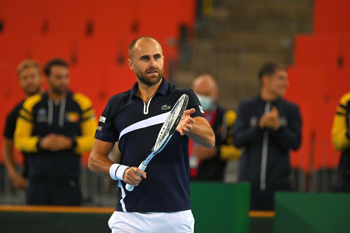 România - Peru, Cupa Davis (Marius Copil vs. Conner Huertas del Pino)