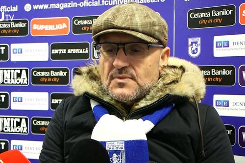Adrian Mititelu, finanțatorul de la FCU Craiova, a comentat victoria exhipe oltene cu Sepsi, scor 2-1, în etapa #17 din SuperLiga.