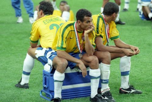 Cafu, în centru, este dublu campion mondial cu naționala Braziliei // foto: Imago Images
