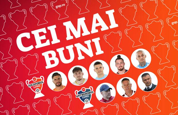 Votează AICI "Jucătorul lunii" și "Antrenorul lunii"! » Iată nominalizații pentru noiembrie 2023