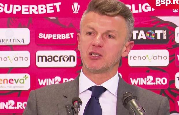 Ovidiu Burcă a izbucnit în plină conferință: „Oamenii să înțeleagă că acel Dinamo a murit! Am rescris codul genetic al acestui club!”