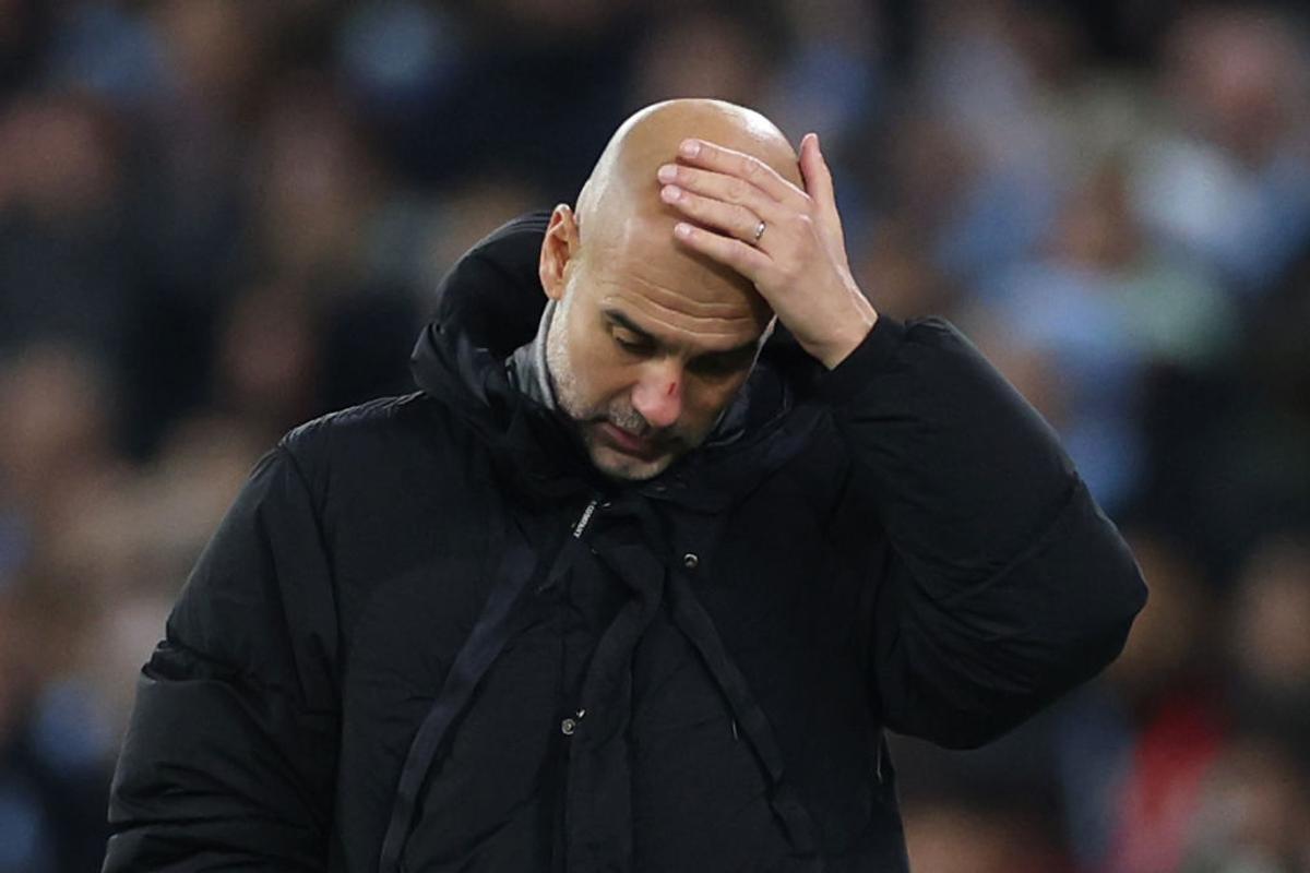 Imagini ȘOCANTE cu Pep Guardiola însângerat după egalul cu Feyenoord! Ce s-a întâmplat