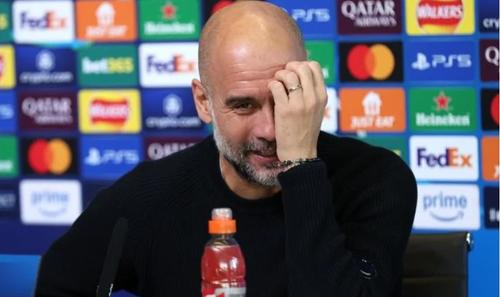 Pep Guardiola s-a rănit singur, în timpul meciului cu Feyenord (0-0) din Ligă
