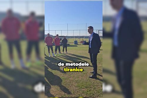 Primarul din Slatina a ținut un discurs incredibil în fața jucătorilor