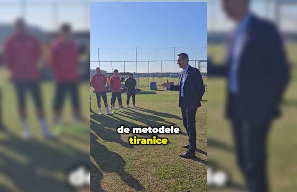 Scene ireale cu primarul la stadion: „Mi-ați spus despre metodele tiranice ale antrenorului! Asta-i dictatură! Iar noi nu acceptăm dictatura nicăieri”