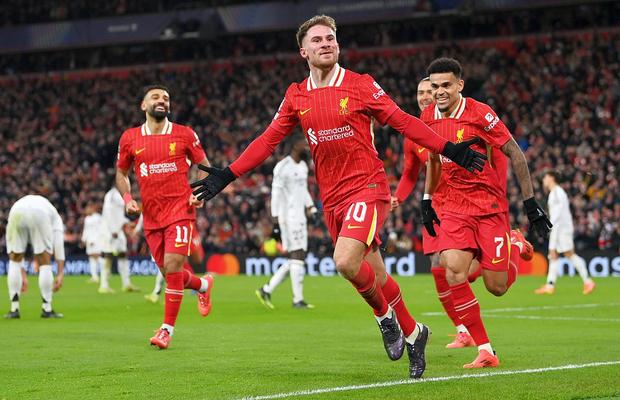 Liverpool - Real Madrid 2-0 » Au dat faliment la „Slot-Machine”. Realul a fost dominată total pe Anfield și TREMURĂ pentru calificare!