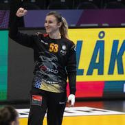 Yuliya Dumanska, în meciul România - Croaţia 33-24 FOTO: Ionuţ Iordache (GSP)