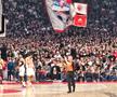 Electric Crvena Zvezda: atmosferă de excepție la baschet în EuroLiga