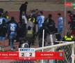 Meci BRUTAL: 17 eliminări, antrenor cu capul spart și gaze lacrimogene pe teren!