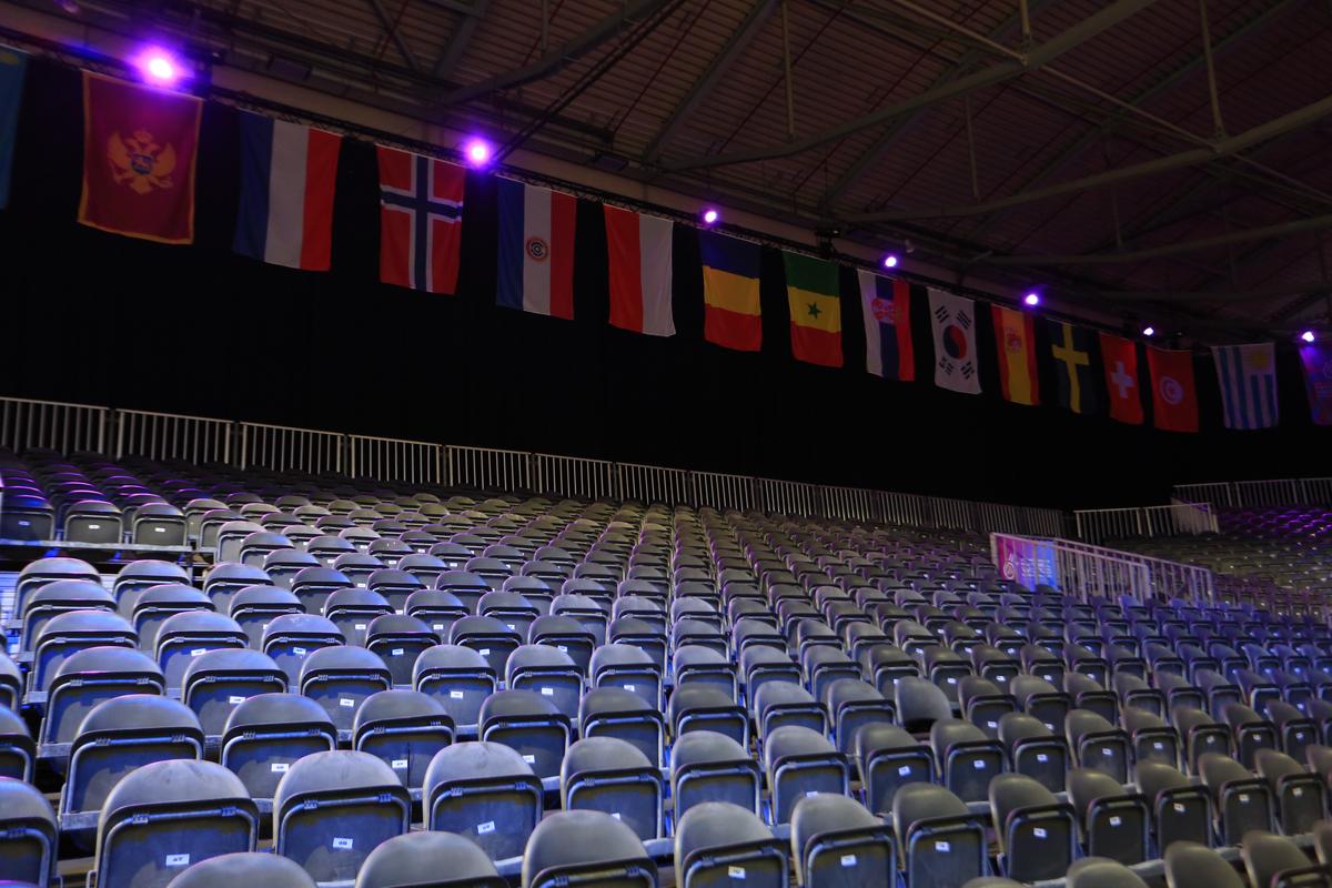 Imagini din sala Rotterdam Ahoy
