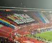 Scenografia sârbilor la Steaua Roșie - FCSB