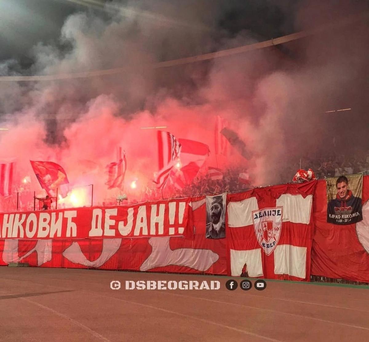 „Delije”, temuții ultrași ai Stelei Roșii, bagă frica-n rivali » „Românul are trei frați, Dunărea, pădurea și pe sârbi!”
