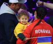 Asma Elghaoui și fiul ei, în Rotterdam Ahoy / FOTO: Ionuț Iordache (GSP.ro)